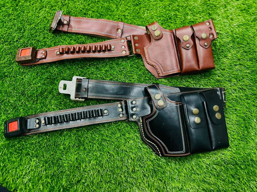 Tactical Nylon Shotgun Belt & Multi-Pocket Holster