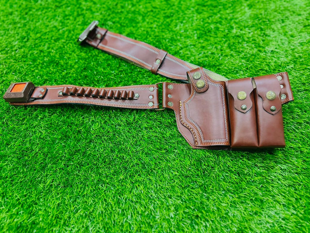 Tactical Nylon Shotgun Belt & Multi-Pocket Holster