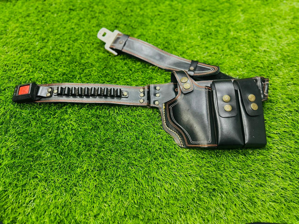 Tactical Nylon Shotgun Belt & Multi-Pocket Holster